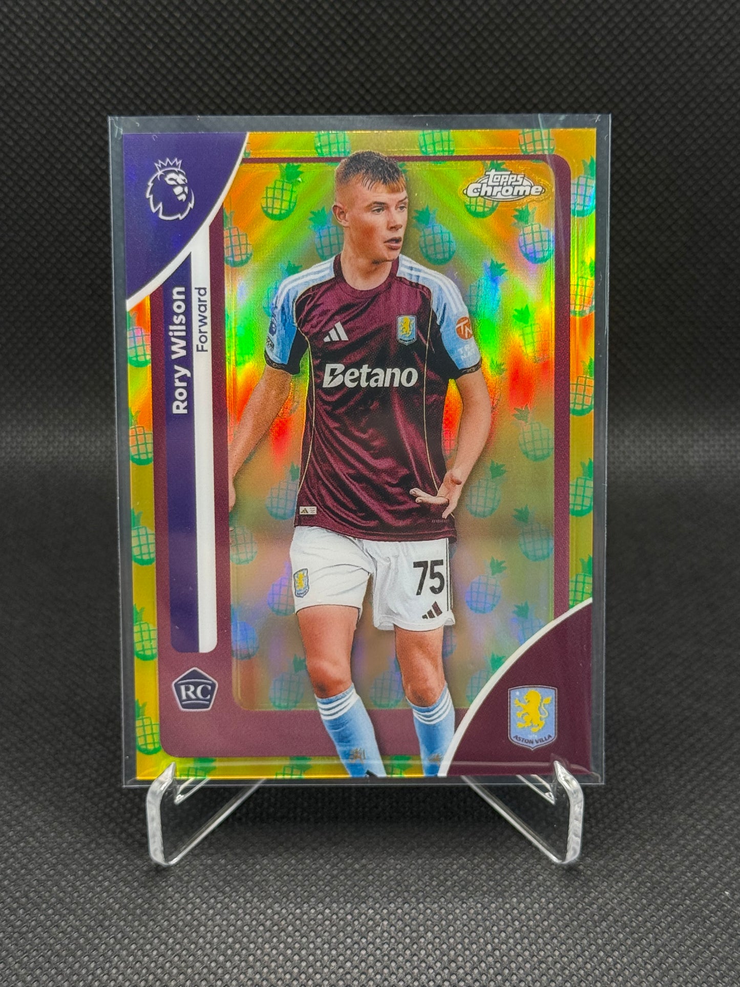 Rory Wilson – Pineapple Blast Insert - RC – Topps Chrome