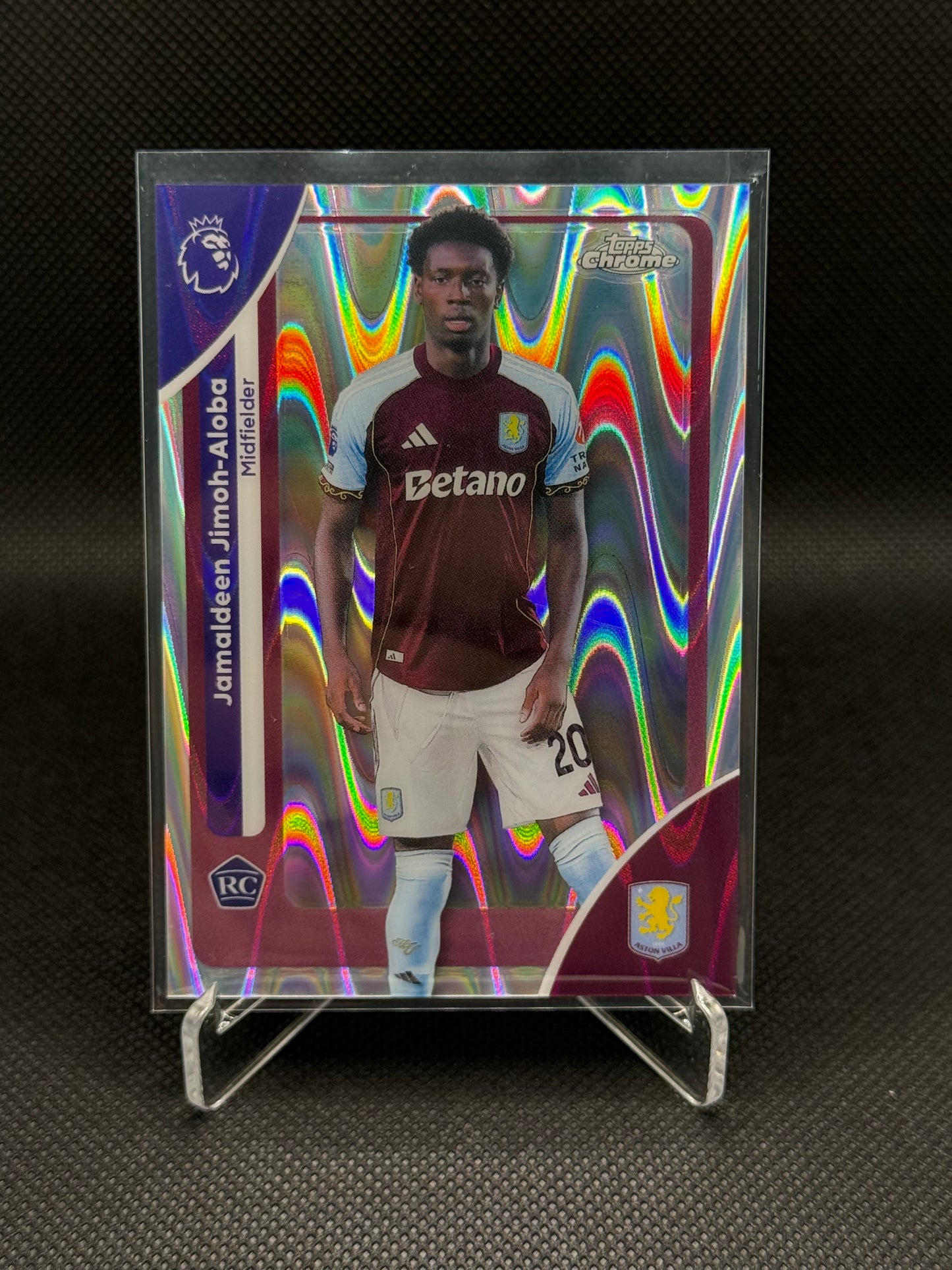 Jamaldean Jimoh-Aloba – Topps Chrome RayWave Refractor – RC
