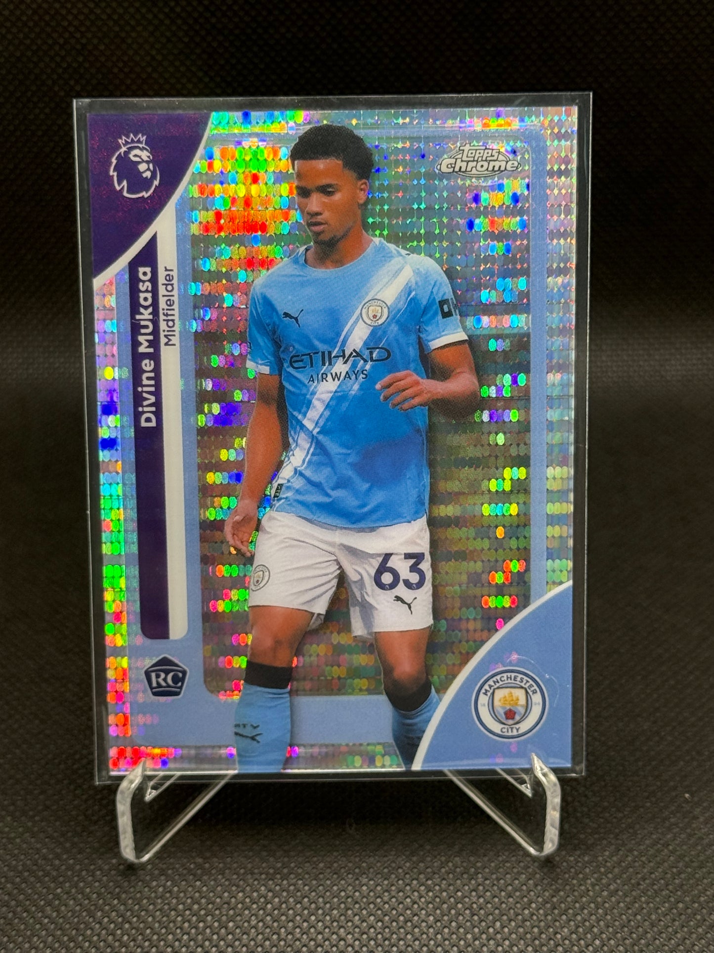 Divine Mukasa – Topps Chrome Refractor – RC