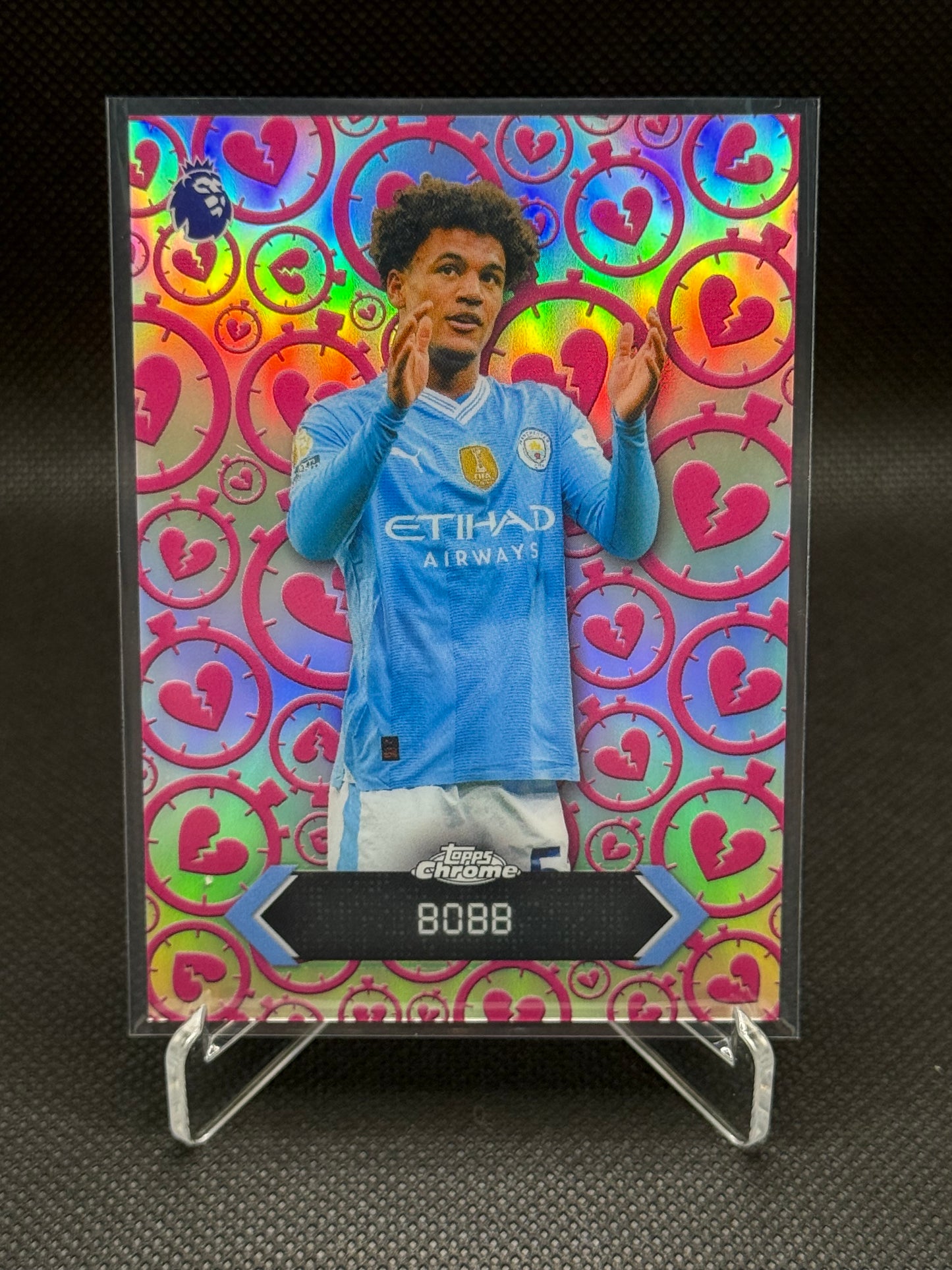 Oscar Bobb – Stoppage Time Heartbreaker Insert – Topps