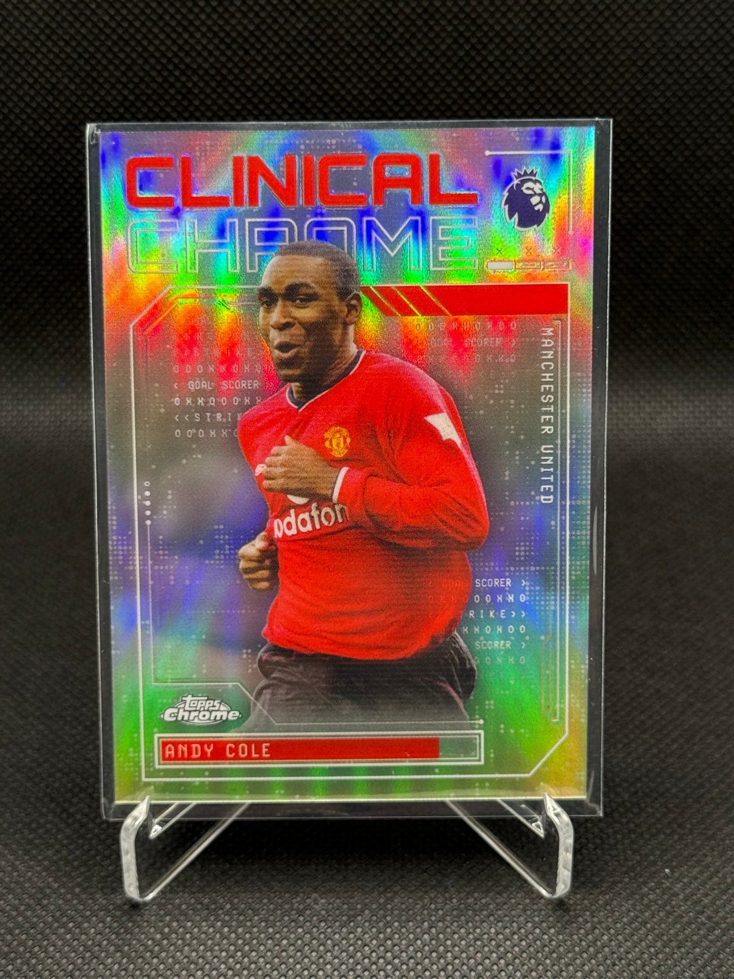 Andy Cole – Clinical Chrome Insert – Topps Chrome
