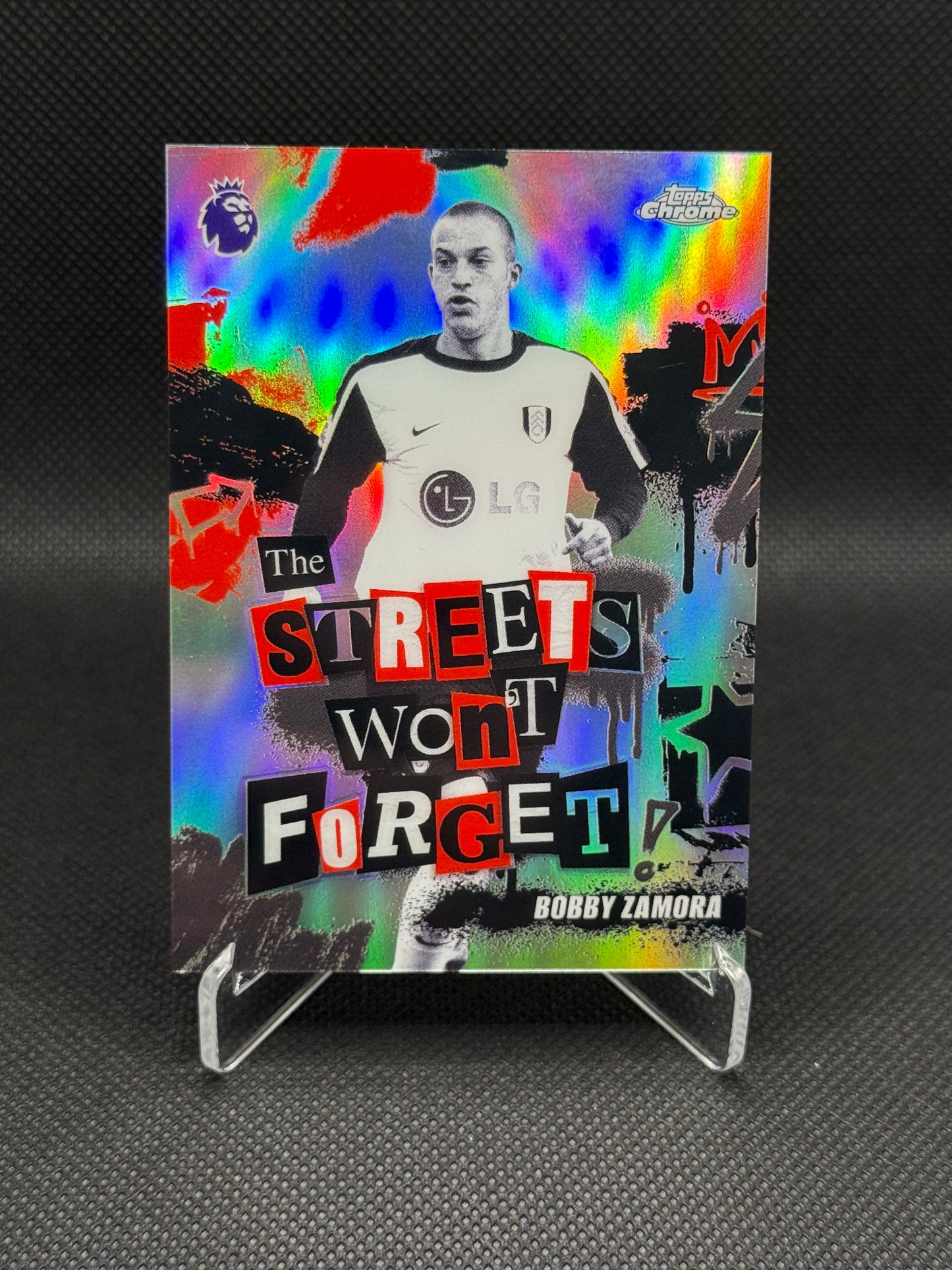 Bobby Zamora – The Streets Won’t Forget Insert – Topps Chrome