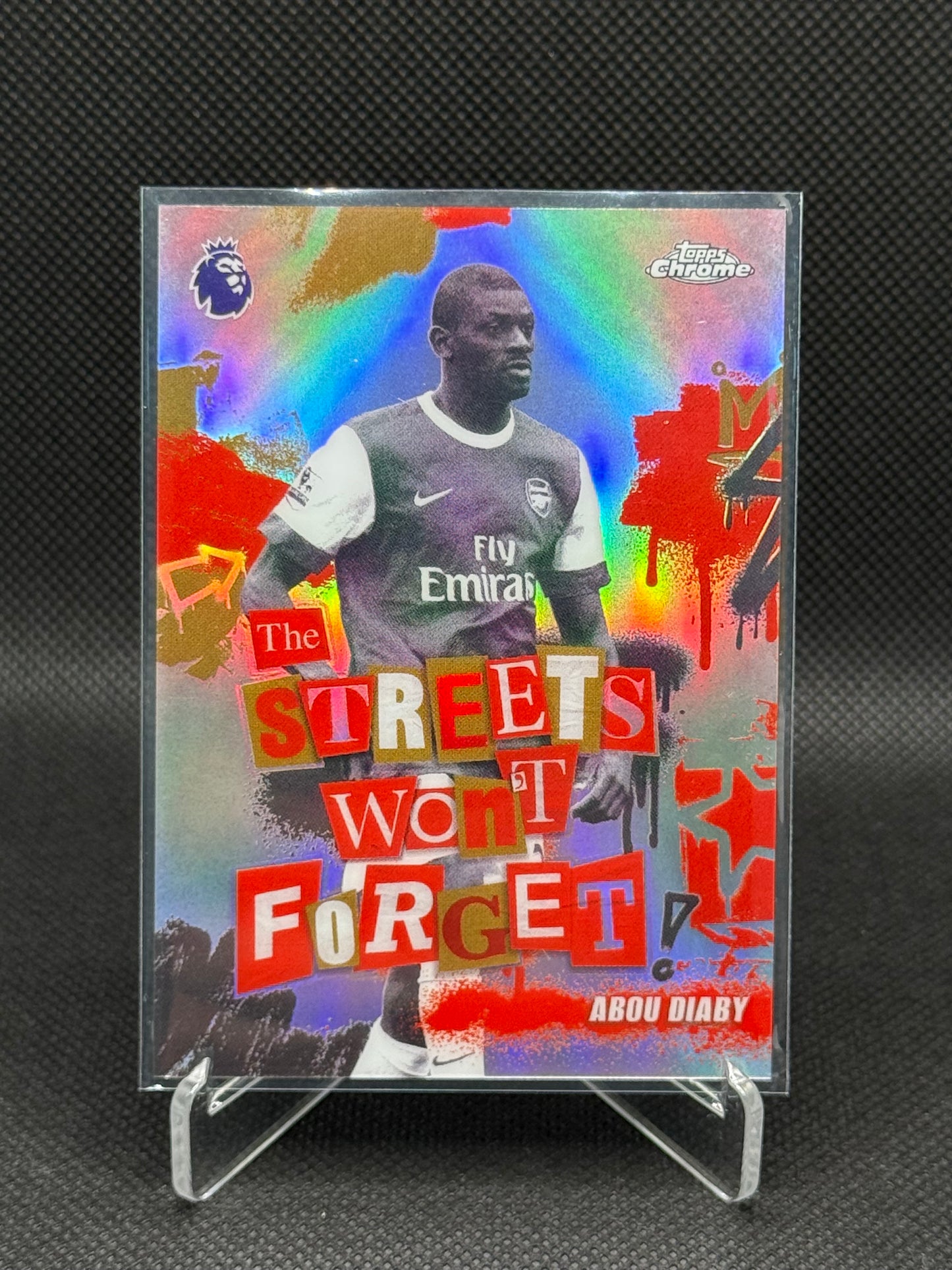 Abou Diaby – The Streets Won’t Forget Insert – Topps Chrome