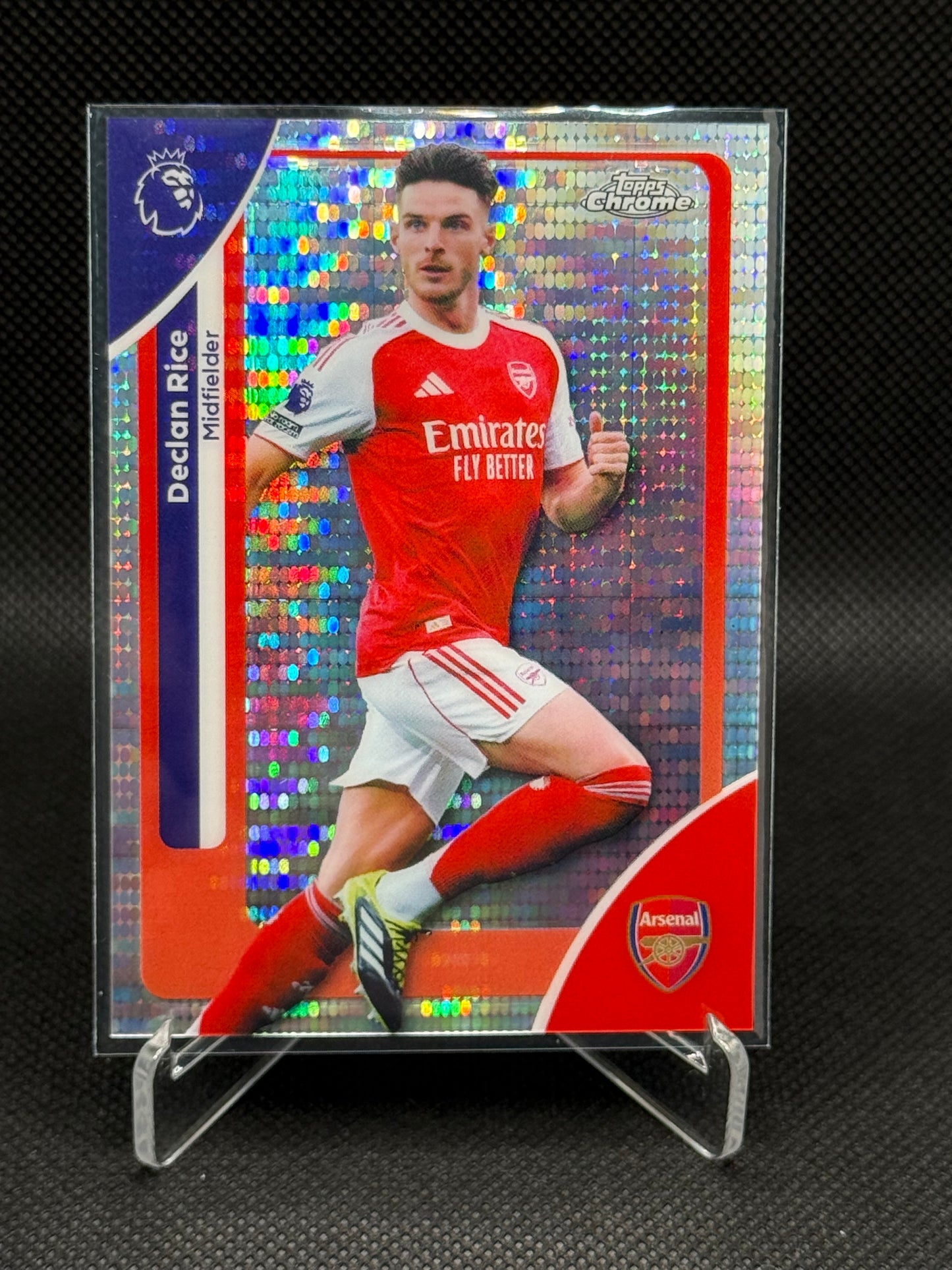 Declan Rice – Chrome Refractor - Topps Chrome