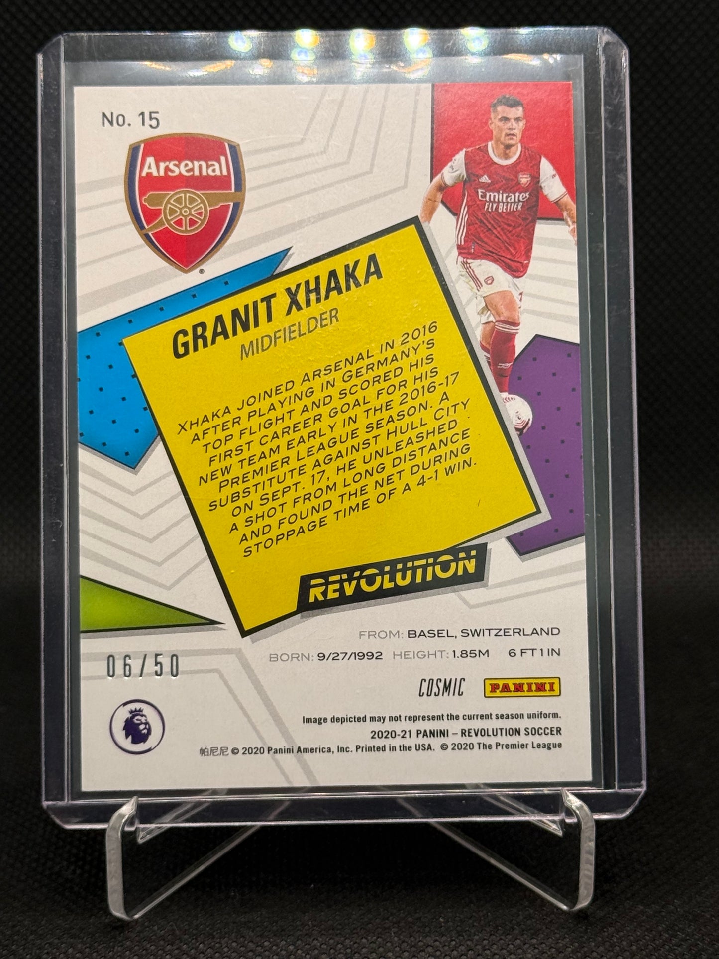 Granit Xhaka – Panini Revolution 06/50