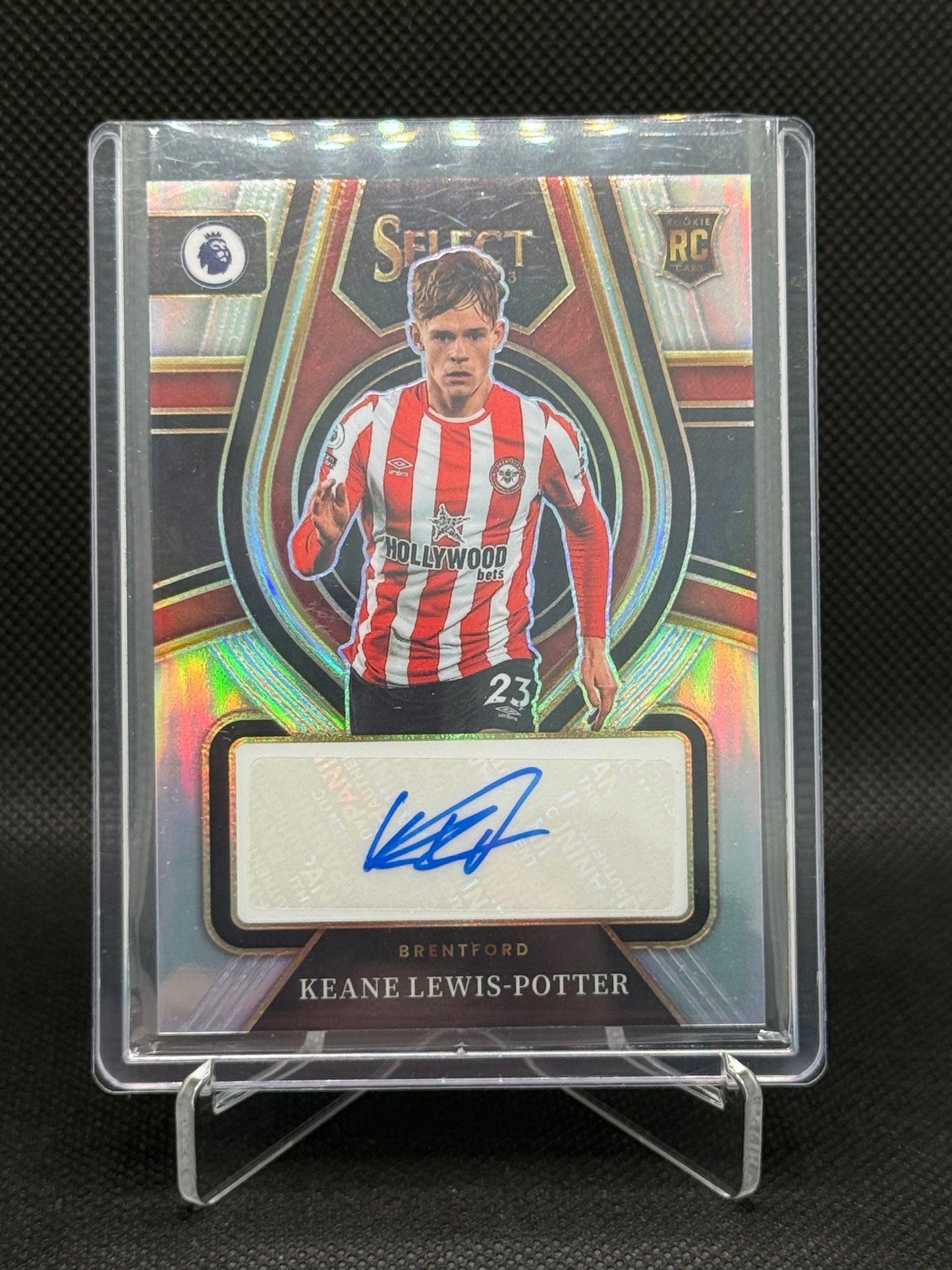 Keane Lewis-Potter – RC - Auto – Panini Select Prizm