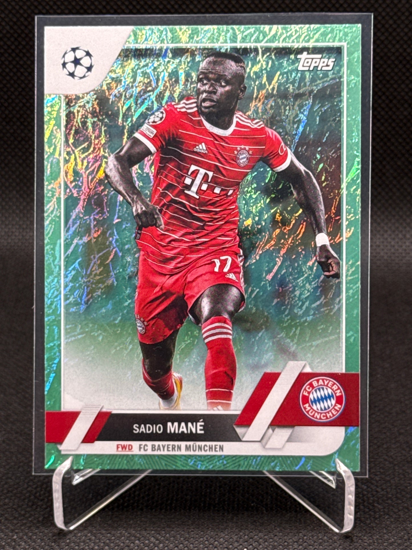 Sadio Mané – Chrome Refractor – Topps UEFA Champions Leagu