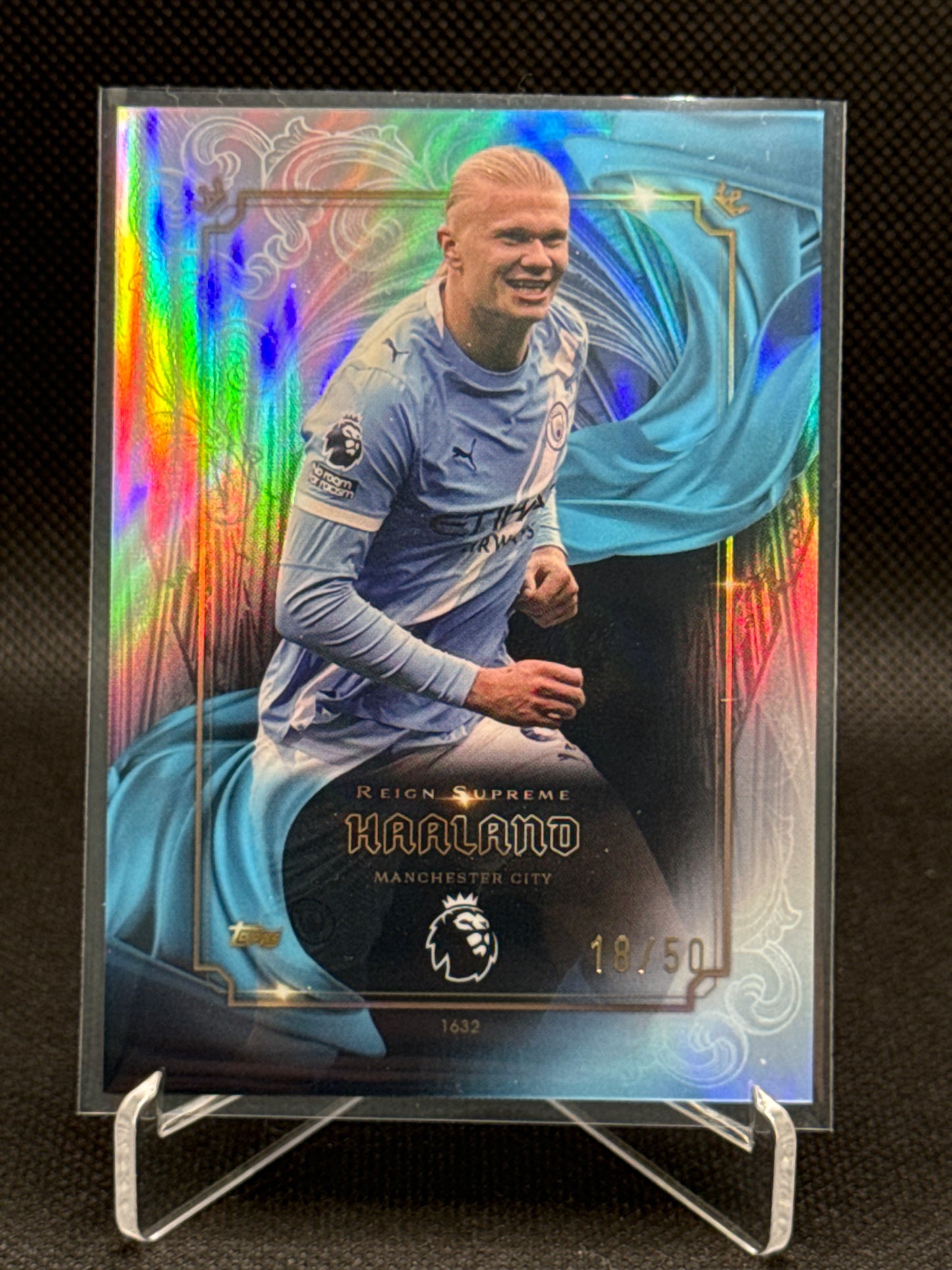 Erling Haaland – Reign Supreme 18/50 – Topps Total Football