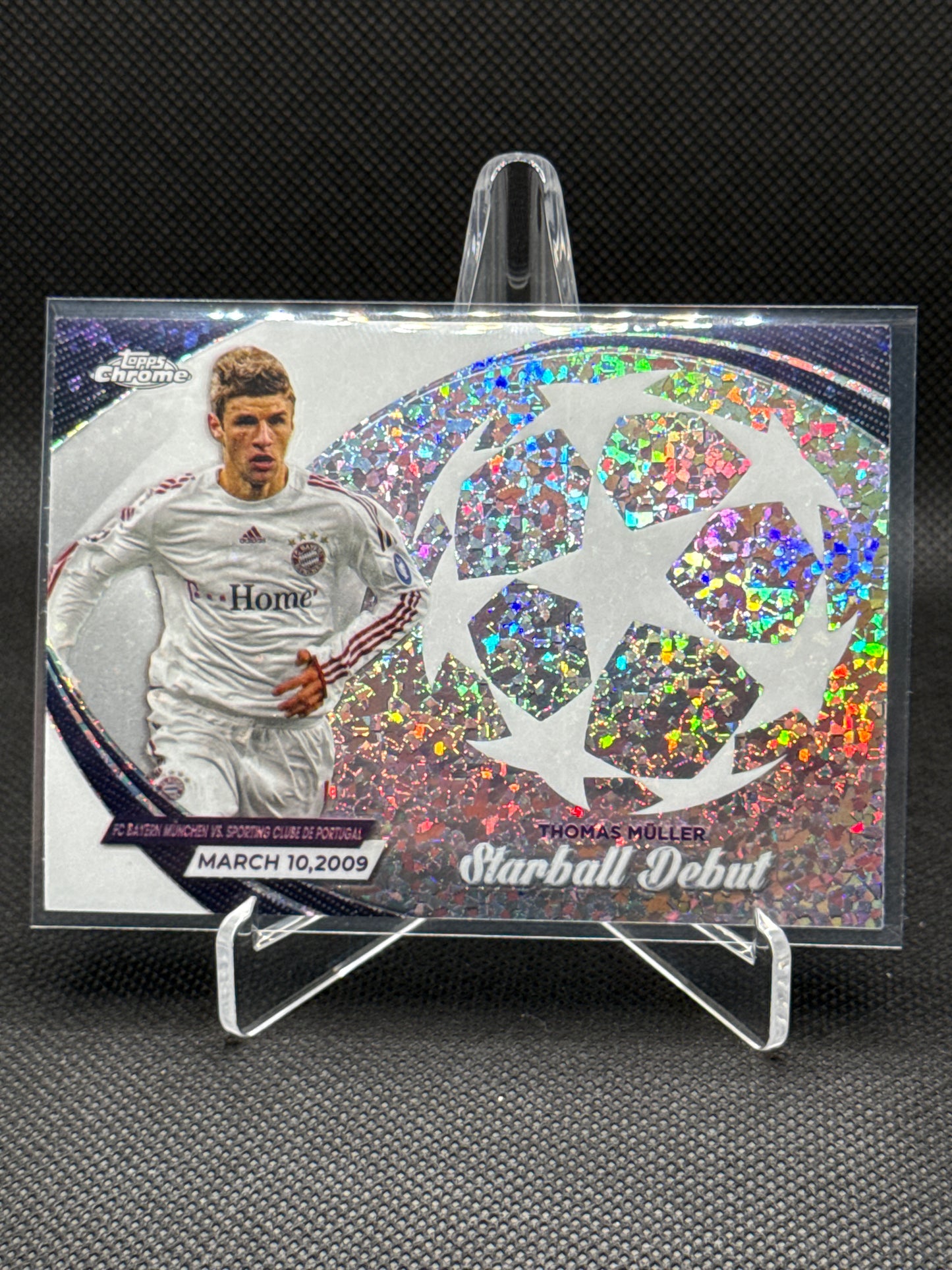 Thomas Müller – Starball Debut – Topps Chrome UEFA Champions League