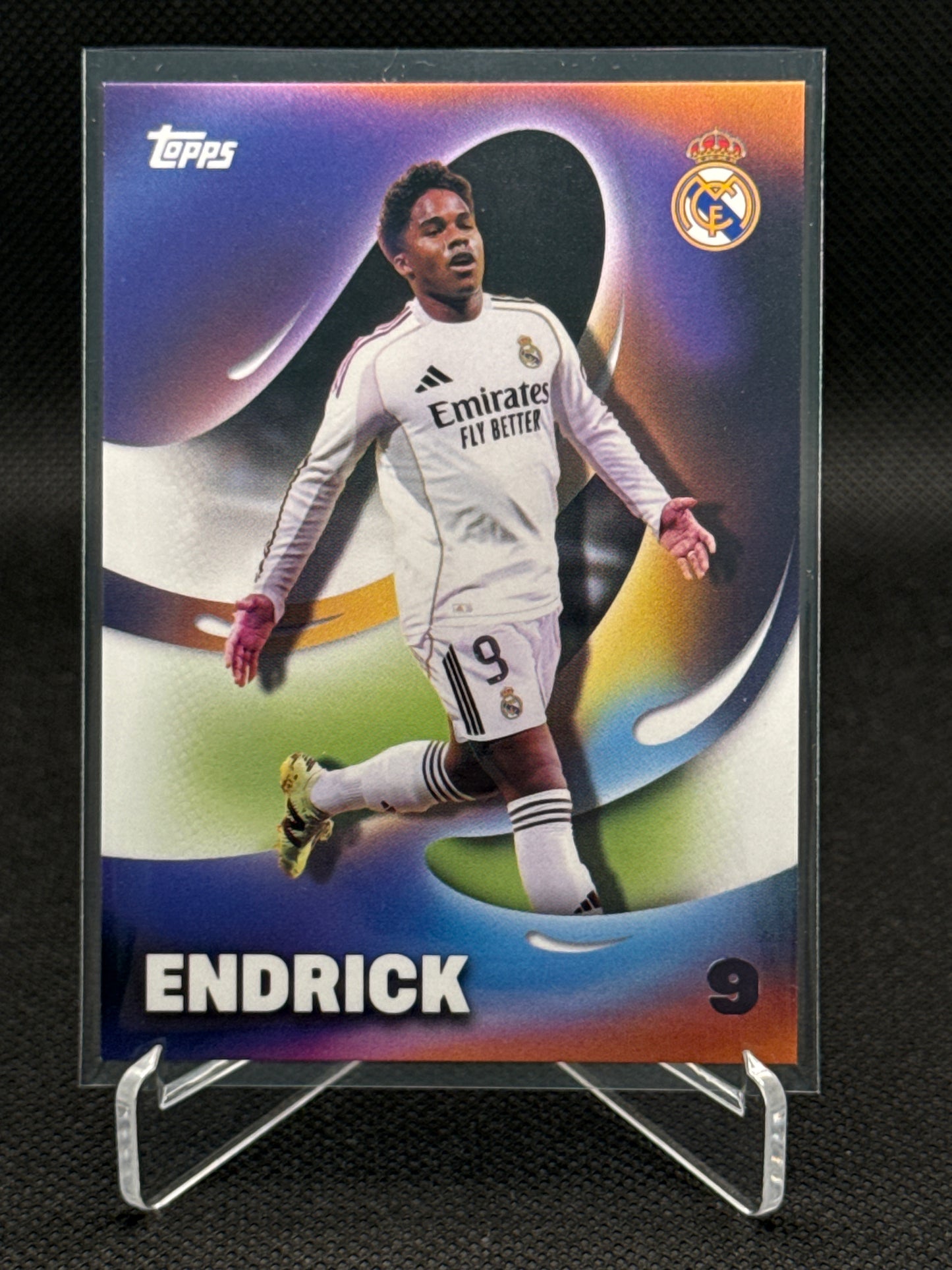 Endrick – Aqua Insert – Topps Real Madrid
