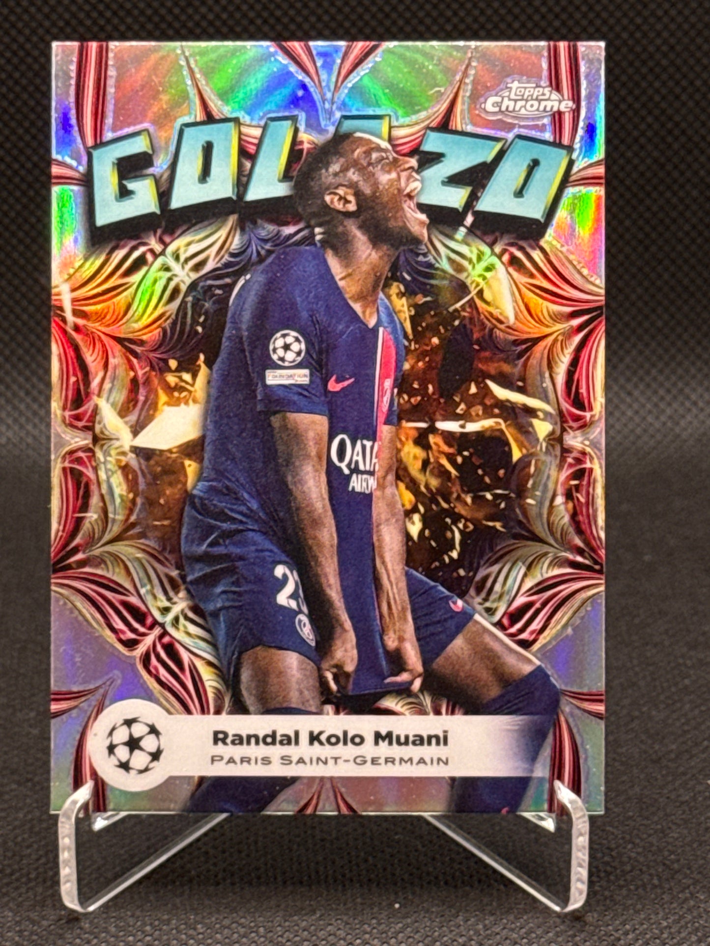 Randal Kolo Muani – Golazo – Topps Chrome UCC