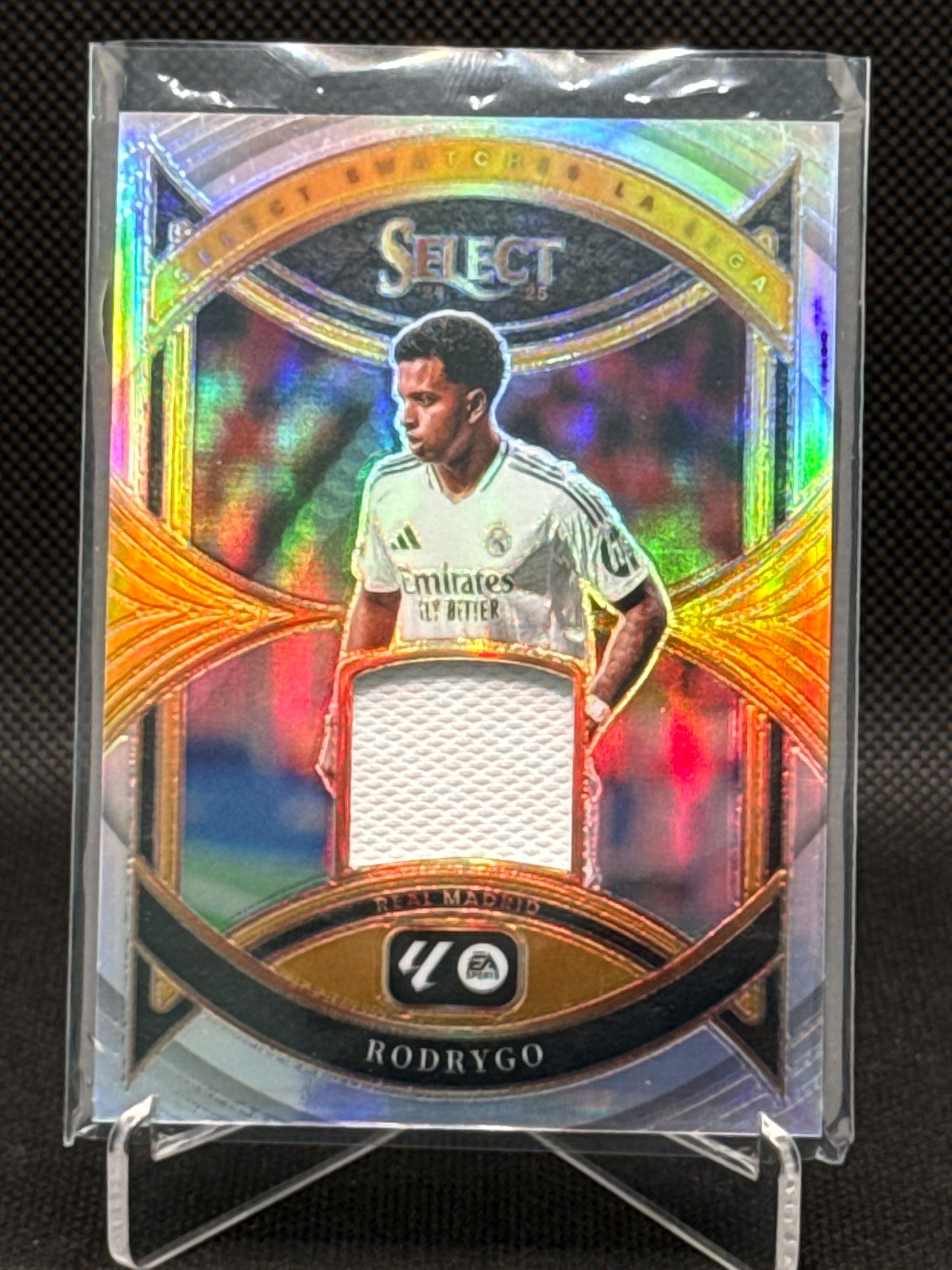 Rodrygo – Select Swatches Patch Card – Panini Select