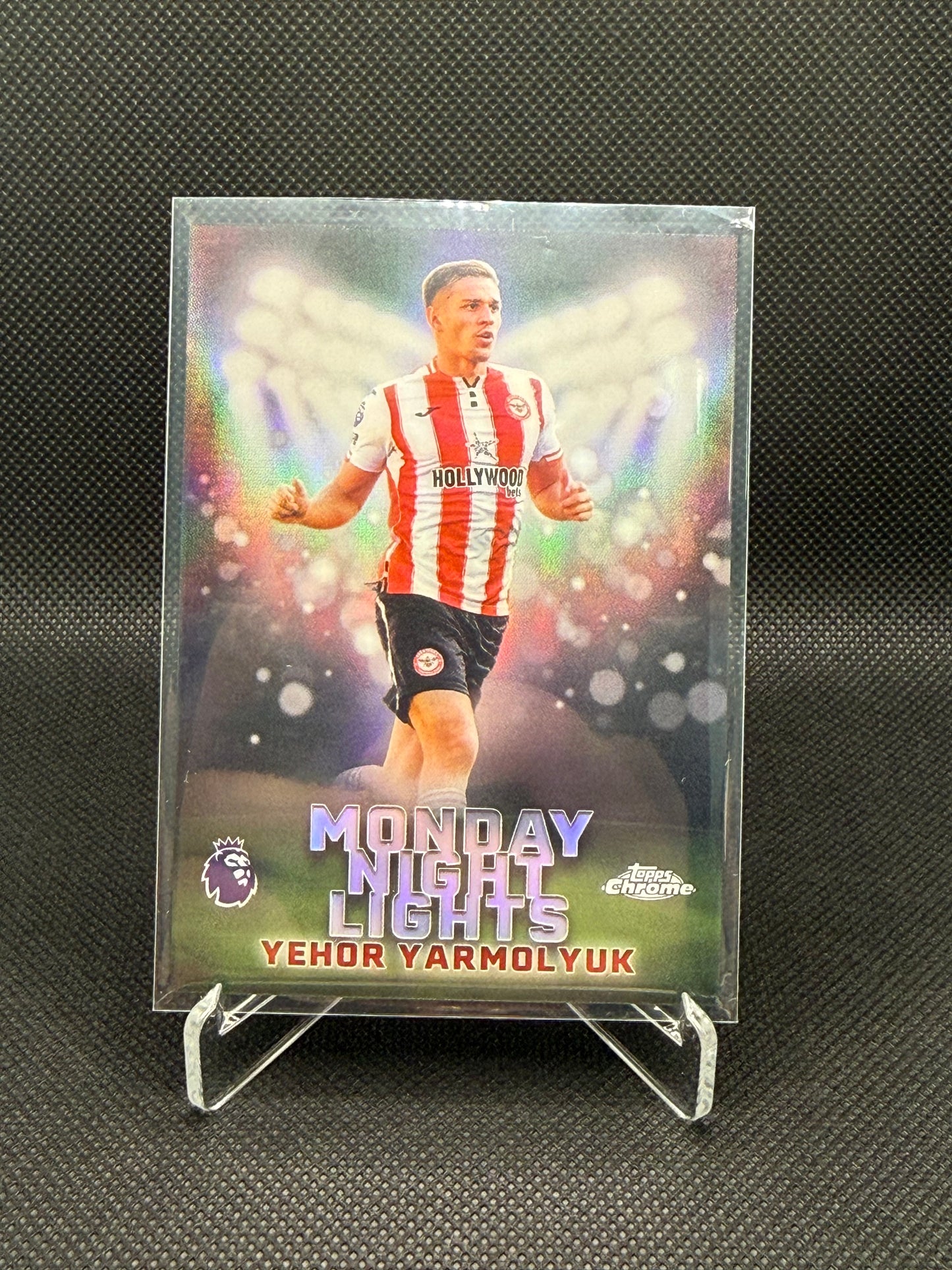 Yehor Yarmolyuk – Monday Night Lights Insert – Topps