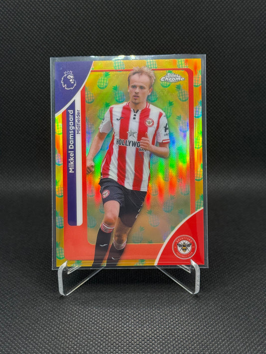 Mikkel Damsgaard – Pineapple Blast Insert – Topps Chrome