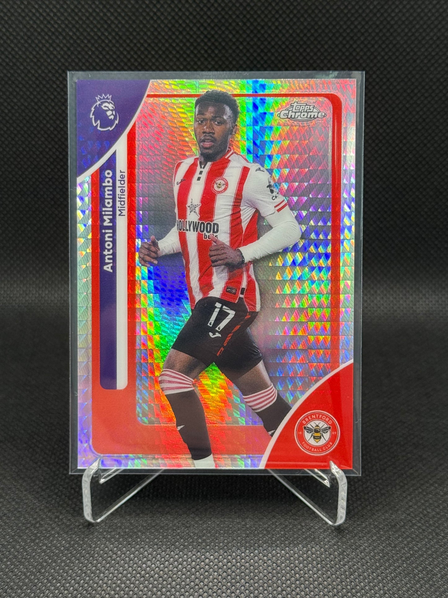 Antoni Milambo – Topps Chrome Prism Refractor