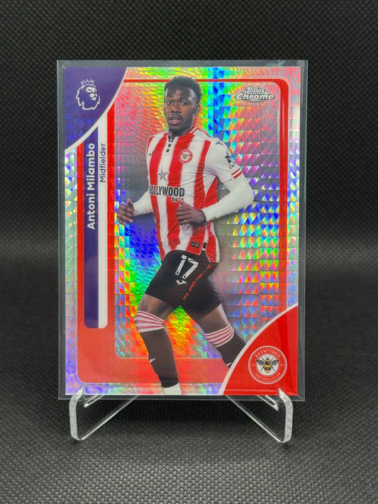 Antoni Milambo – Topps Chrome Prism Refractor