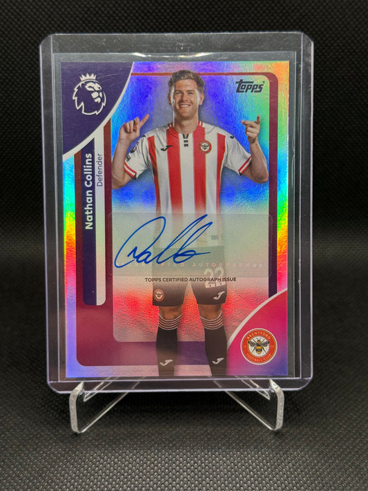 Nathan Collins – Topps Debut Auto – Premier League