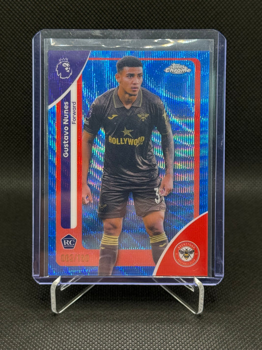 Gustavo Nunes – Topps Chrome Blue Refractor 062/150