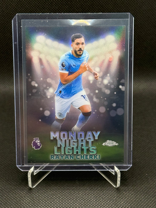 Rayan Cherki – Monday Night Lights Insert – Topps