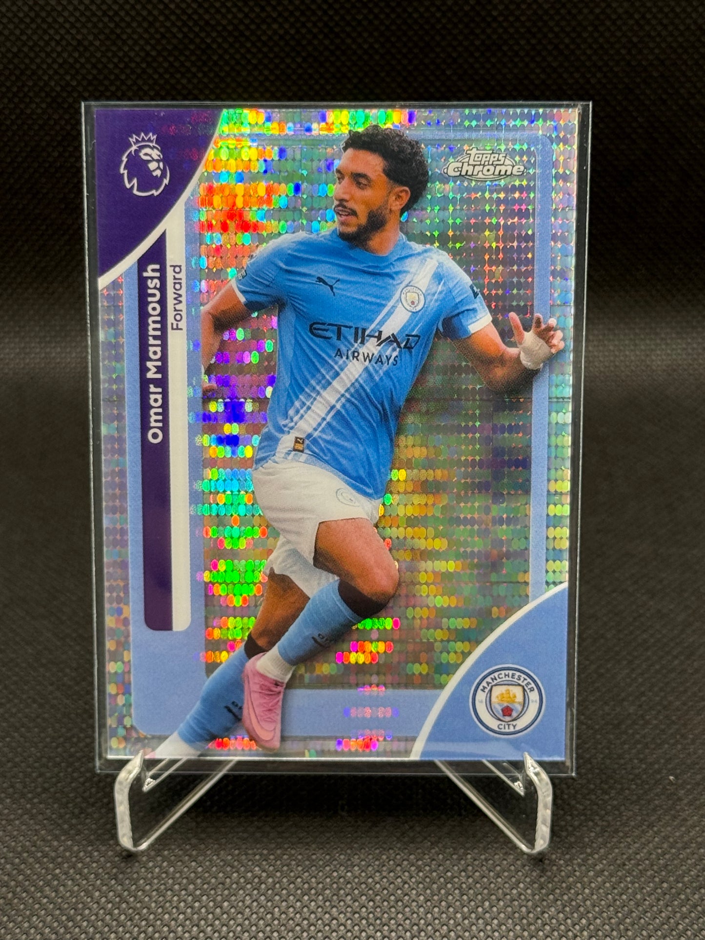 Omar Marmoush – Topps Chrome Refractor