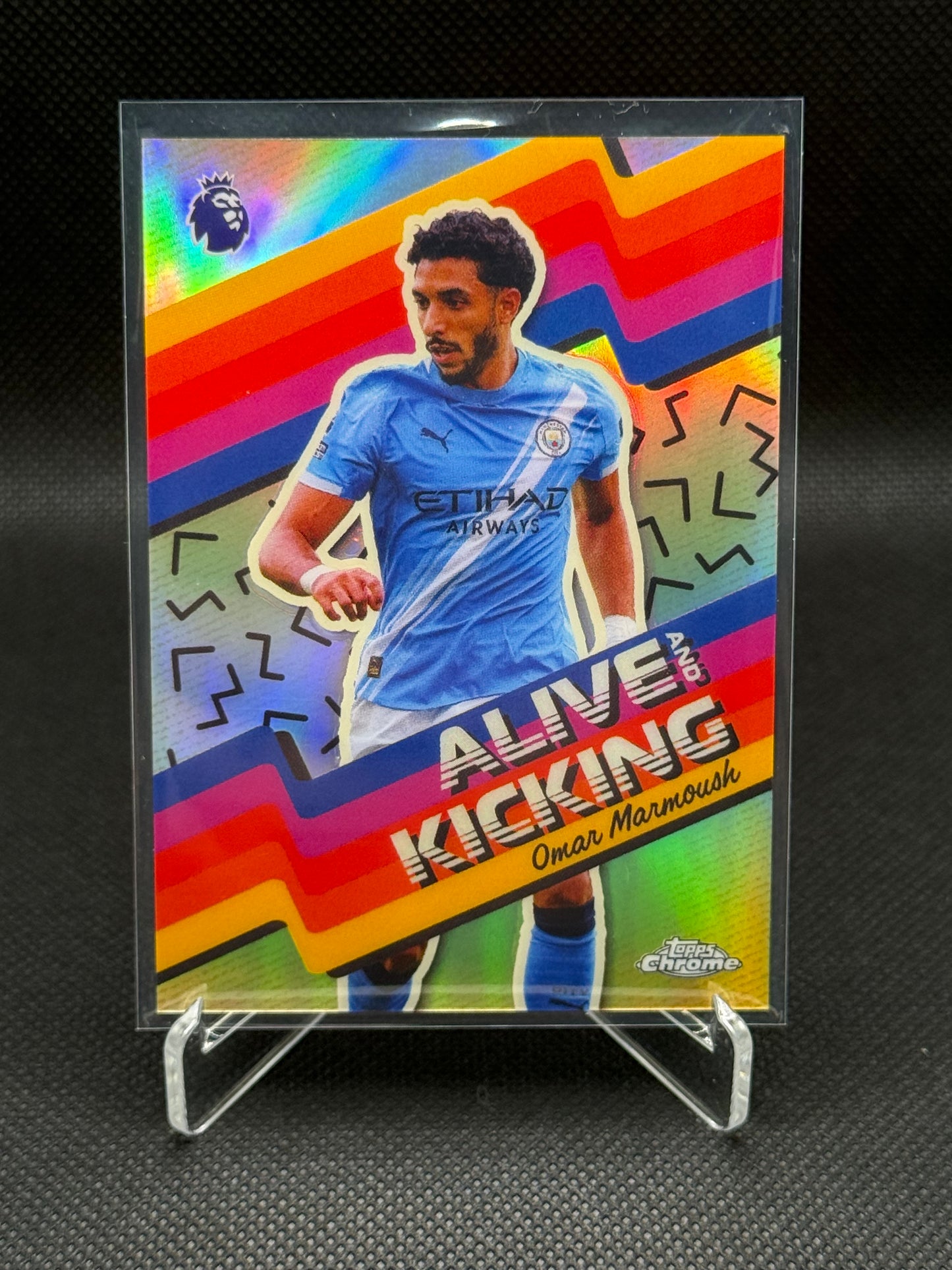 Omar Marmoush – Alive and Kicking Insert – Topps