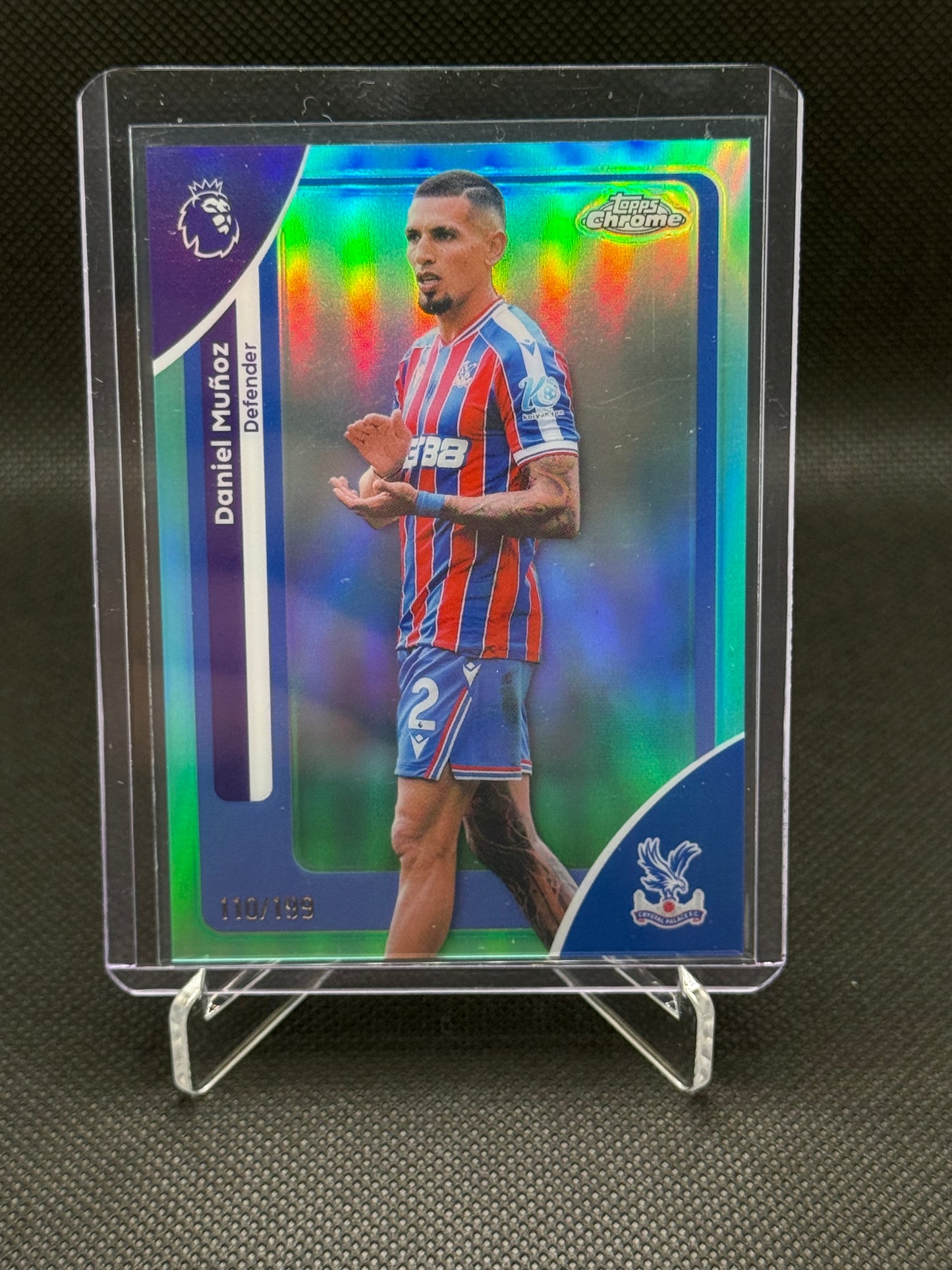 Daniel Muñoz – Light Blue 110/199 – Topps Chrome