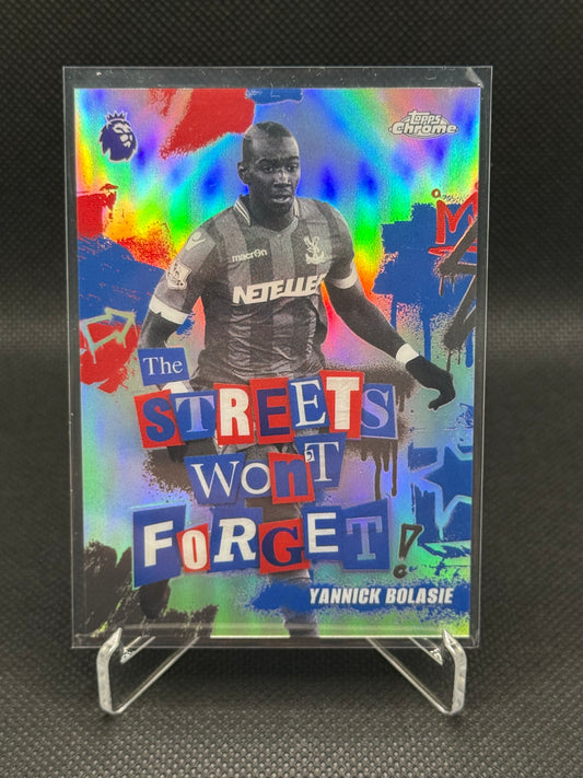 Yannick Bolasie – The Streets Won’t Forget Insert – Topps