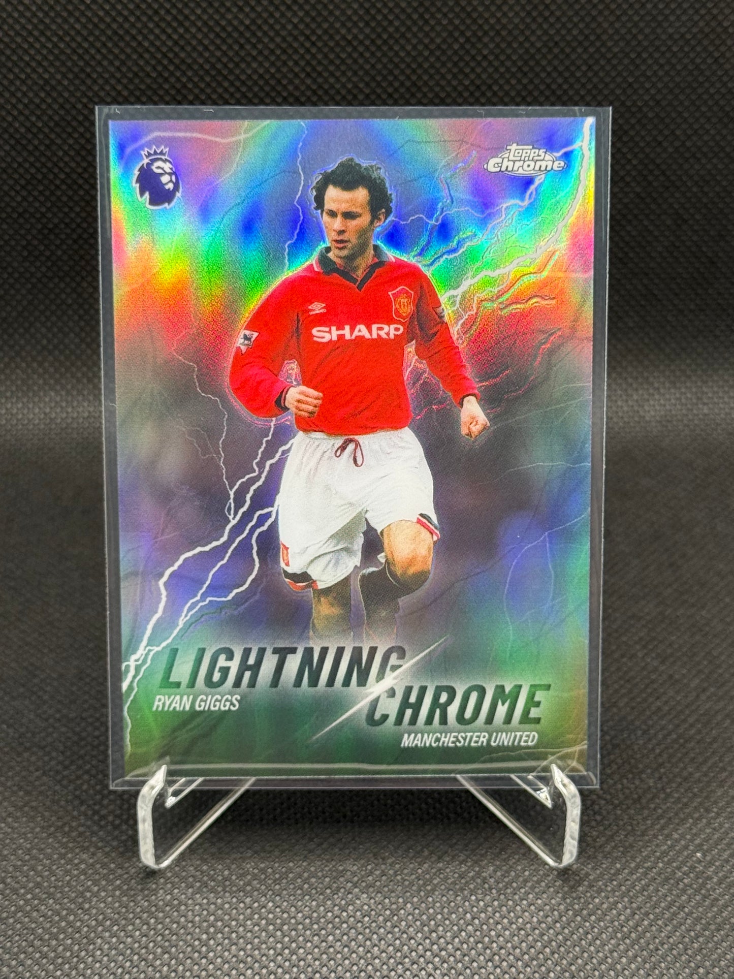 Ryan Giggs – Lightning Chrome Insert – Topps Chrome