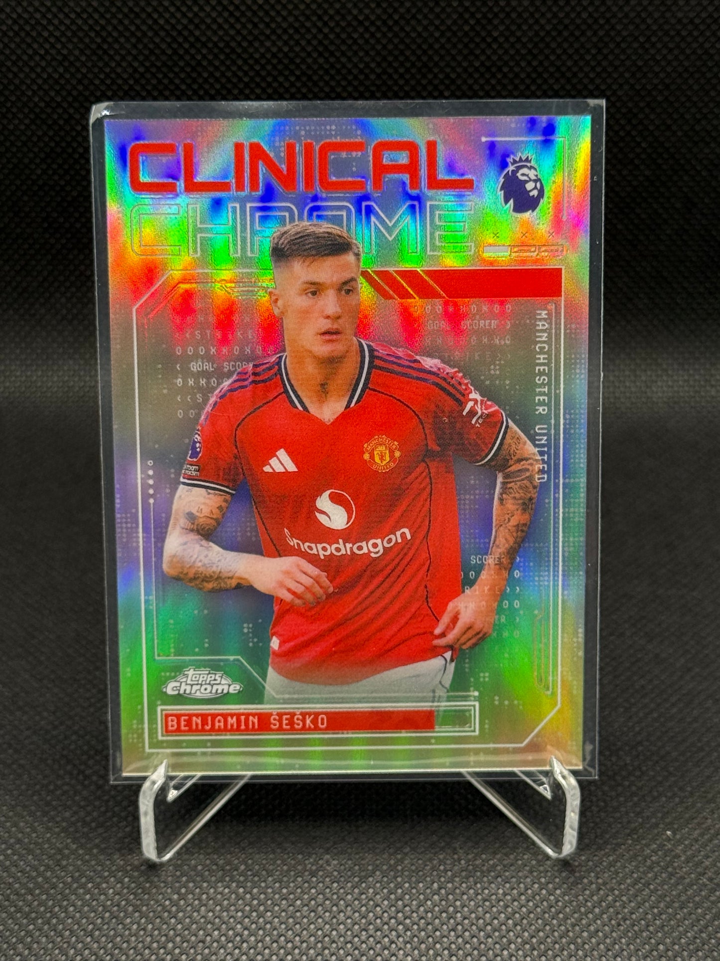 Benjamin Šeško – Clinical Chrome Insert – Topps Chrome