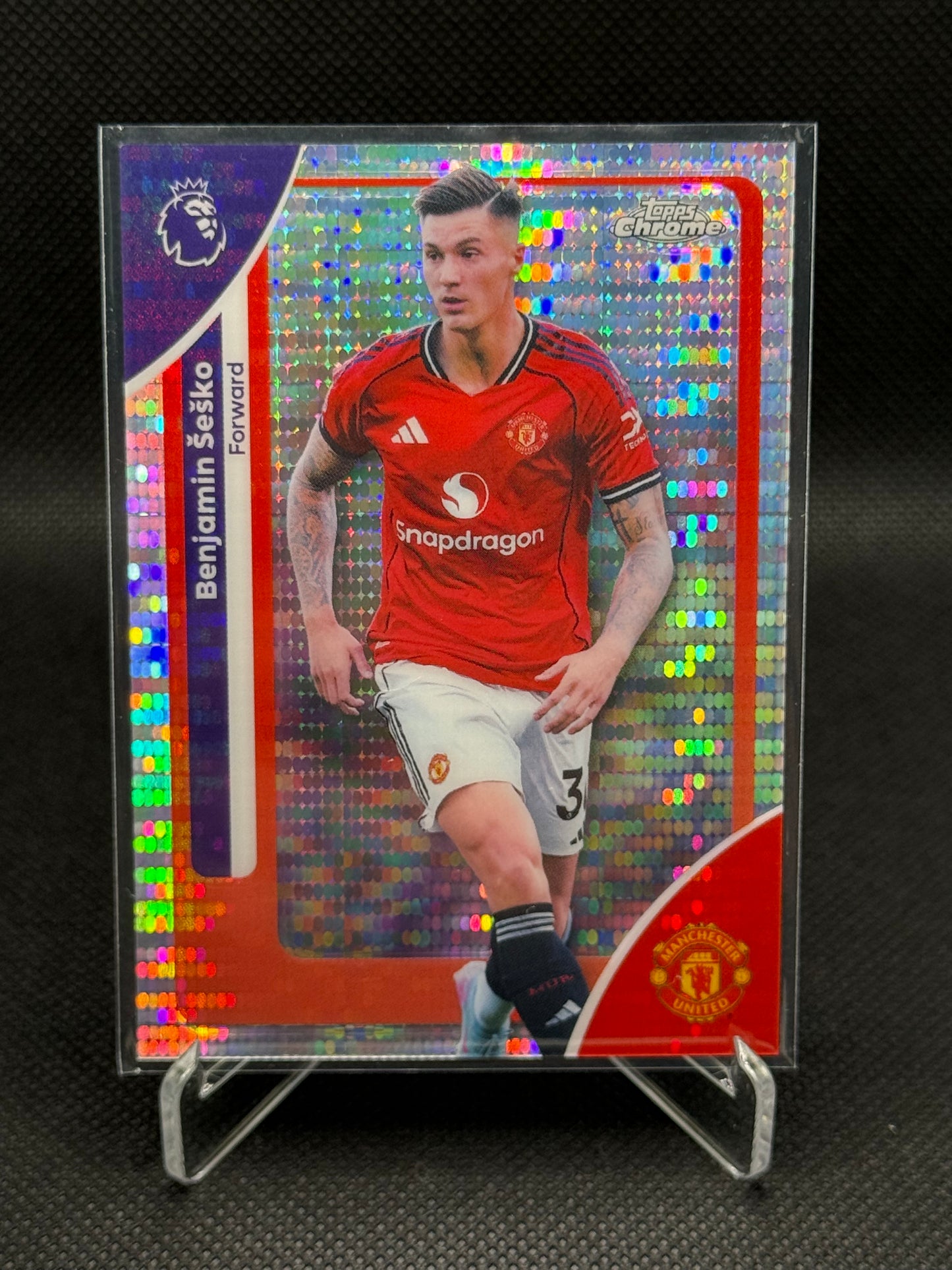 Benjamin Šeško – Topps Chrome Refractor