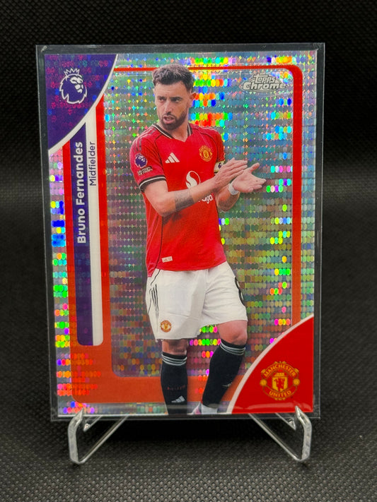 Bruno Fernandes – Topps Chrome Refractor