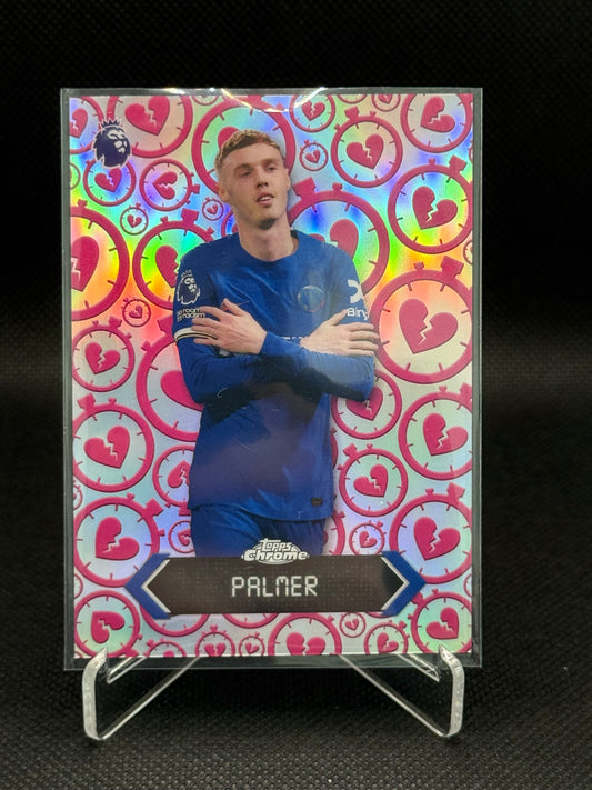 Cole Palmer – Stoppage Time Heartbreaker Insert – Topps
