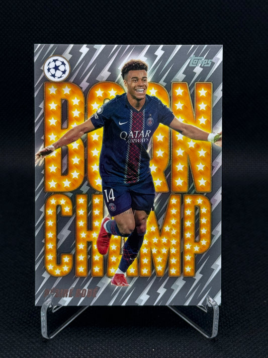 Désiré Doué – Born Champ Insert – Topps UEFA Champions League