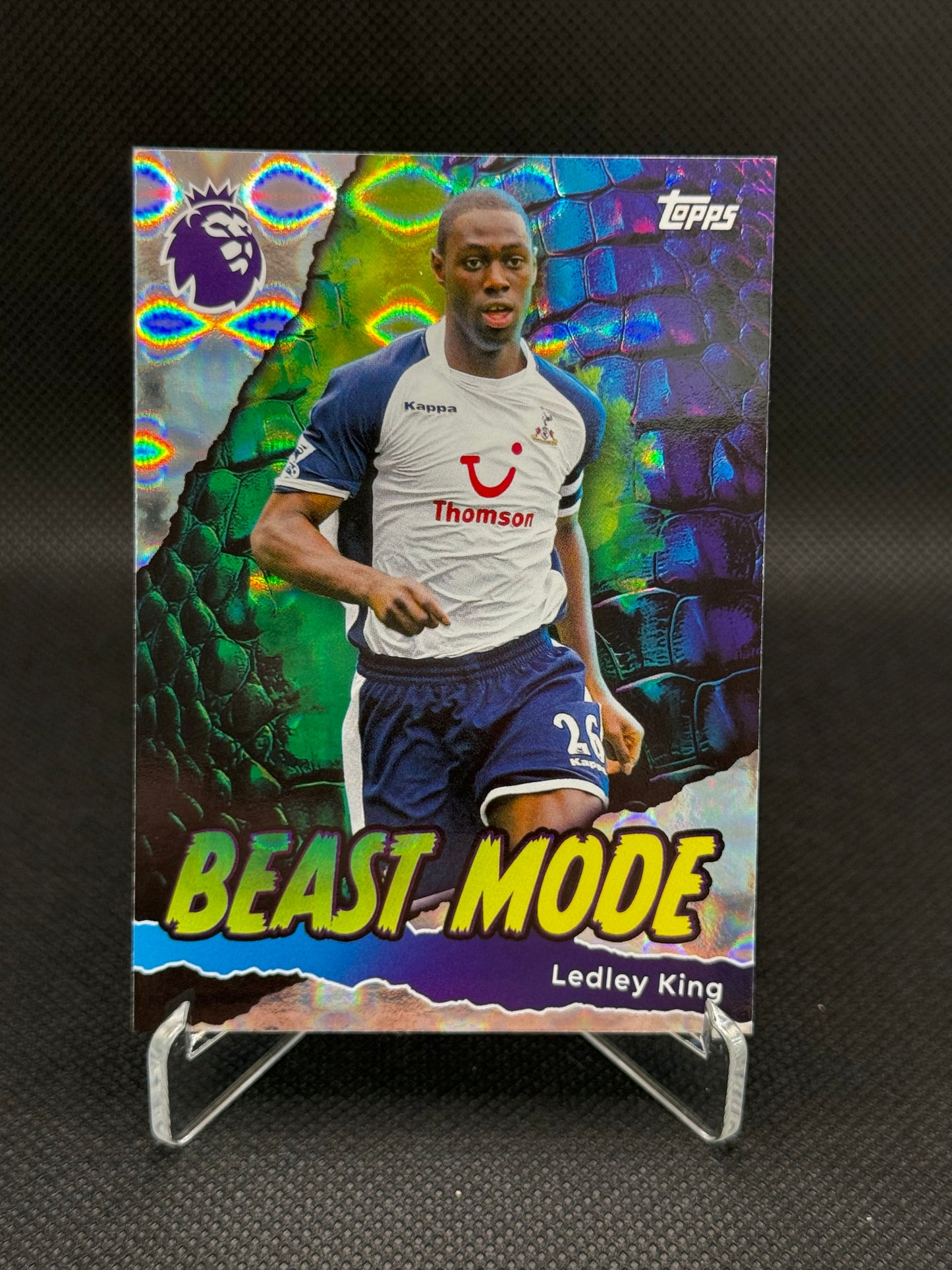 Ledley King – Beast Mode Insert – Topps Premier League Debut