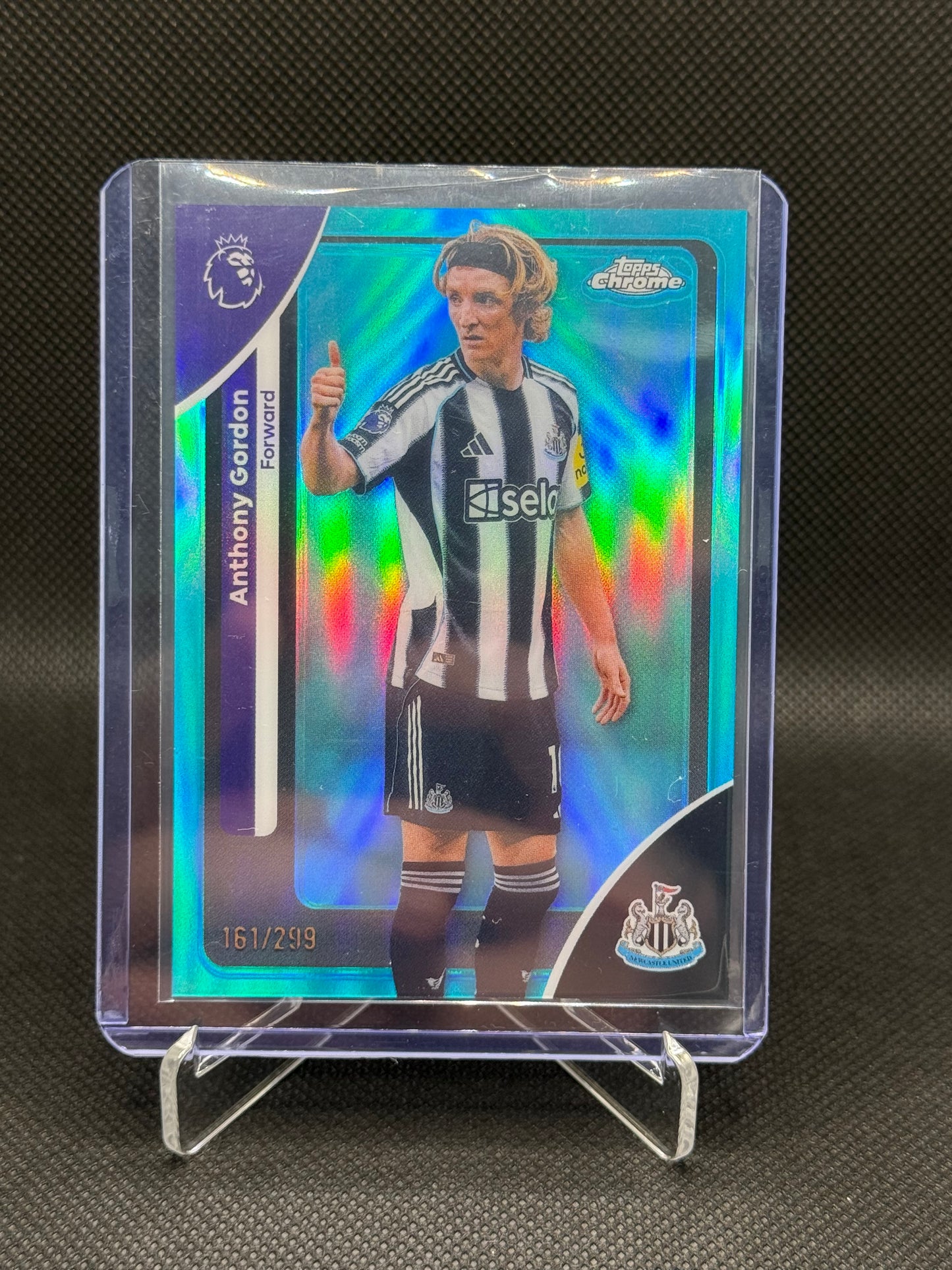 Anthony Gordon – Topps Chrome Blue Refractor 161/299