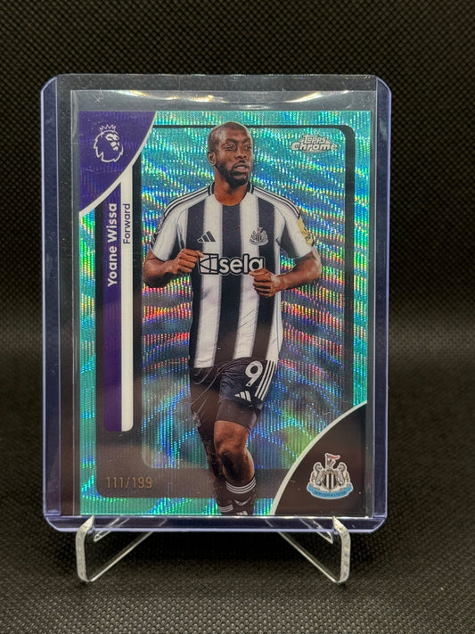 Yoane Wissa – Topps Chrome Light Blue Refractor 111/199