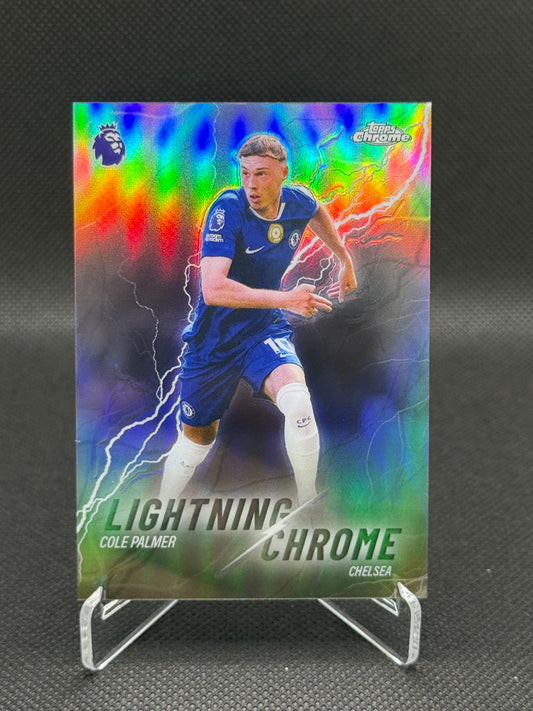 Cole Palmer – Lightning Chrome Insert – Topps Chrome
