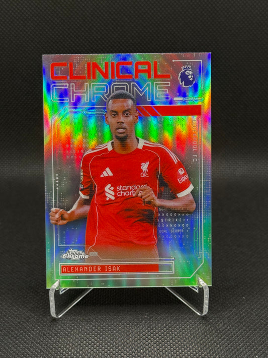 Alexander Isak – Clinical Chrome Insert – Topps Chrome
