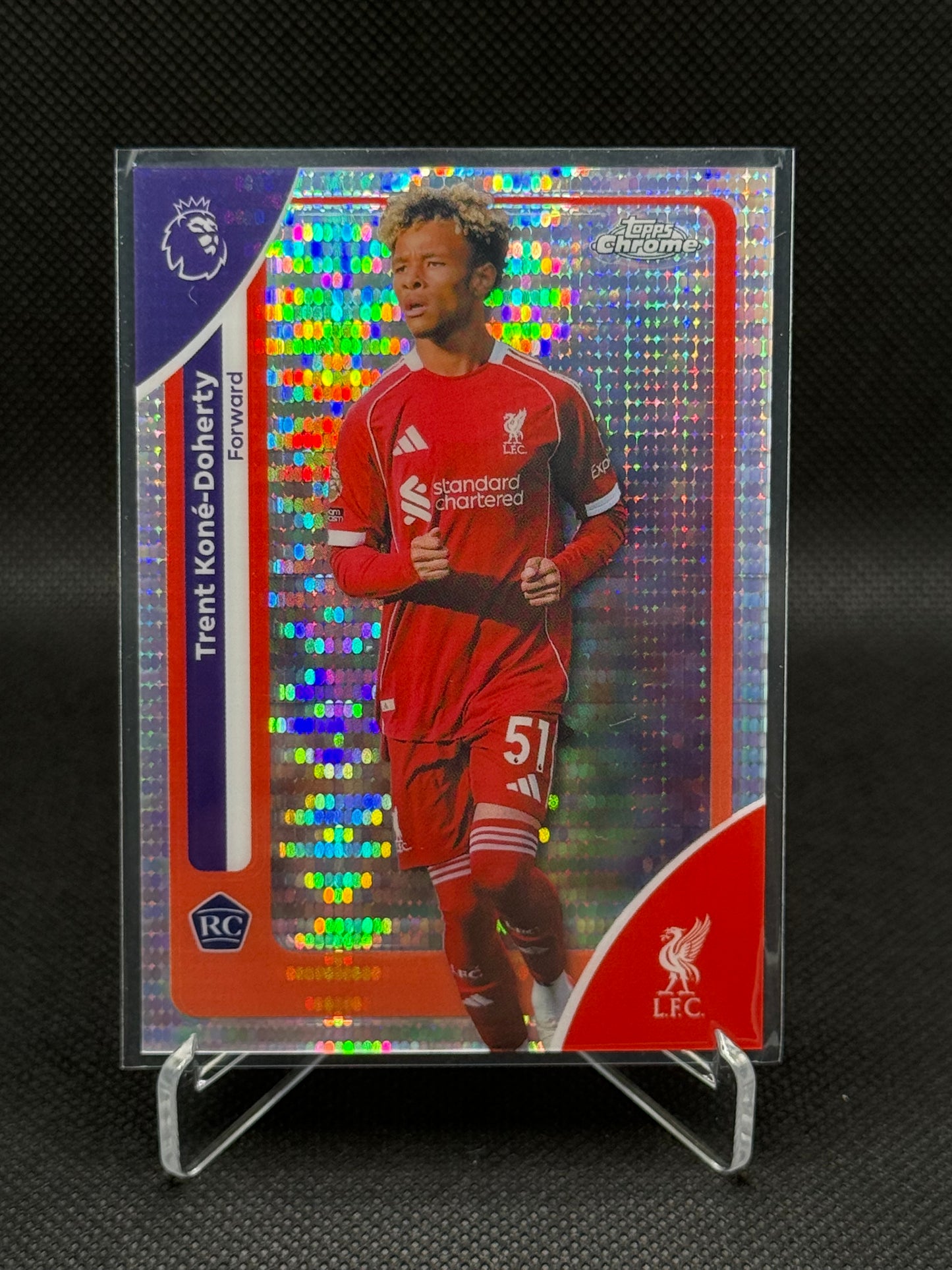 Trent Kone-Doherty – Topps Chrome Refractor – RC