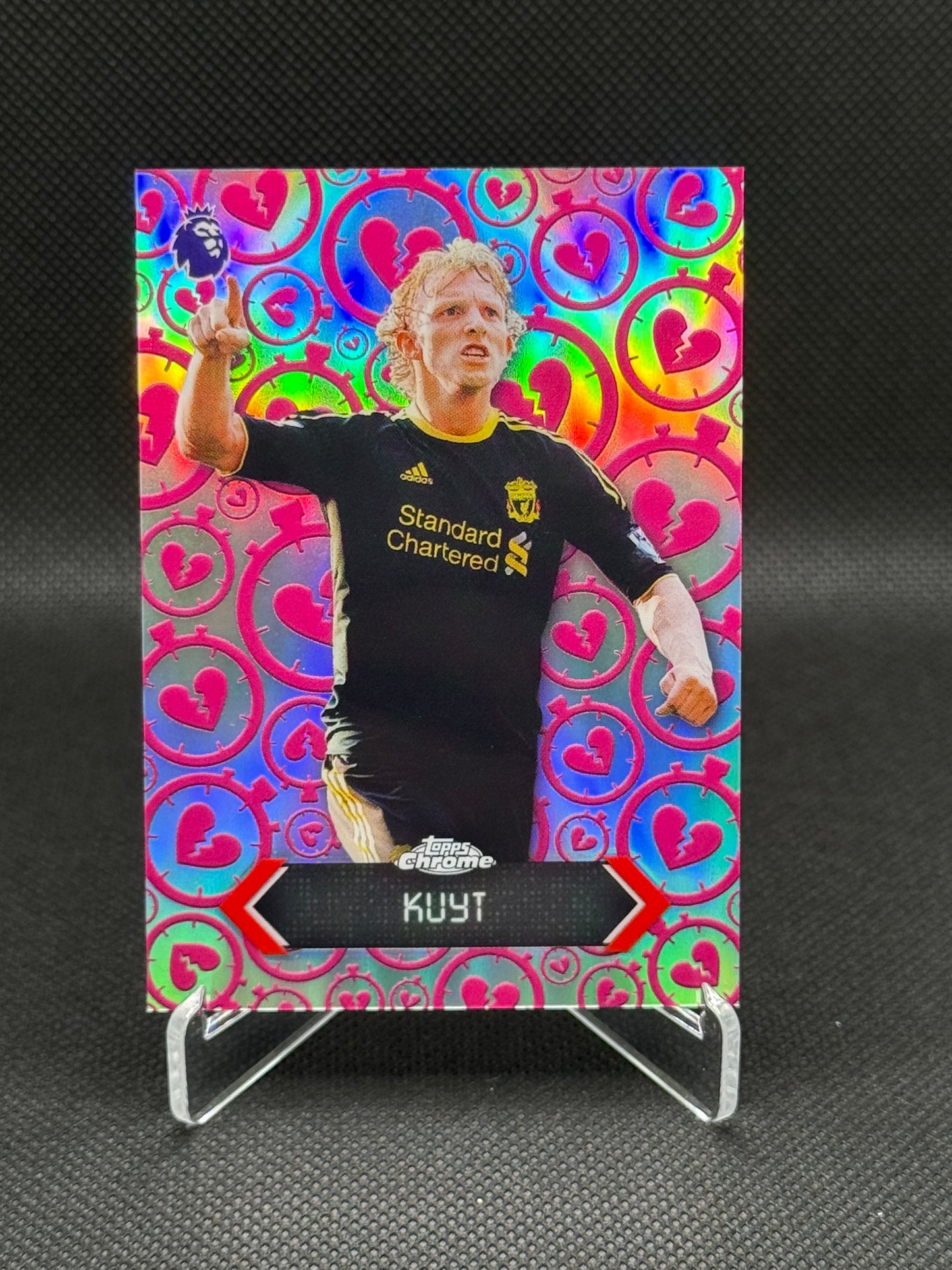 Dirk Kuyt – Stoppage Time Heartbreaker Chrome Insert – Topps Chrome
