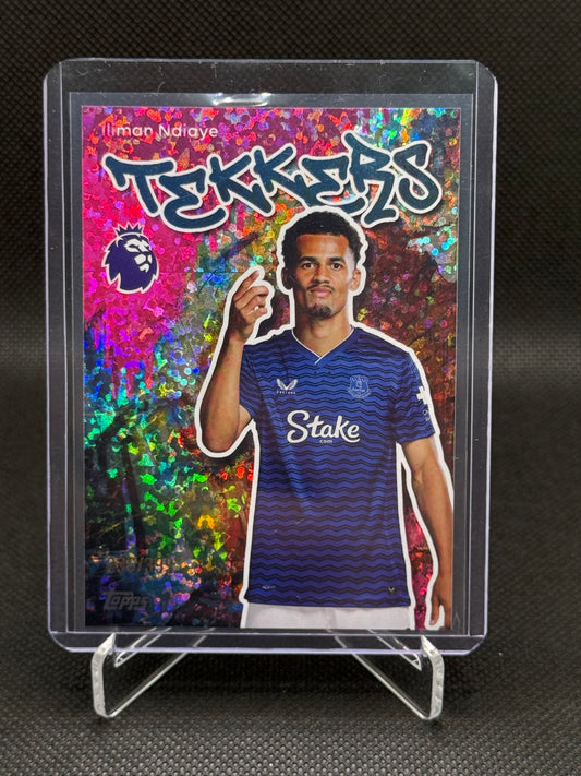 Iliman Ndiaye – Tekkerz Insert 236/399 – Topps Premier League Debut