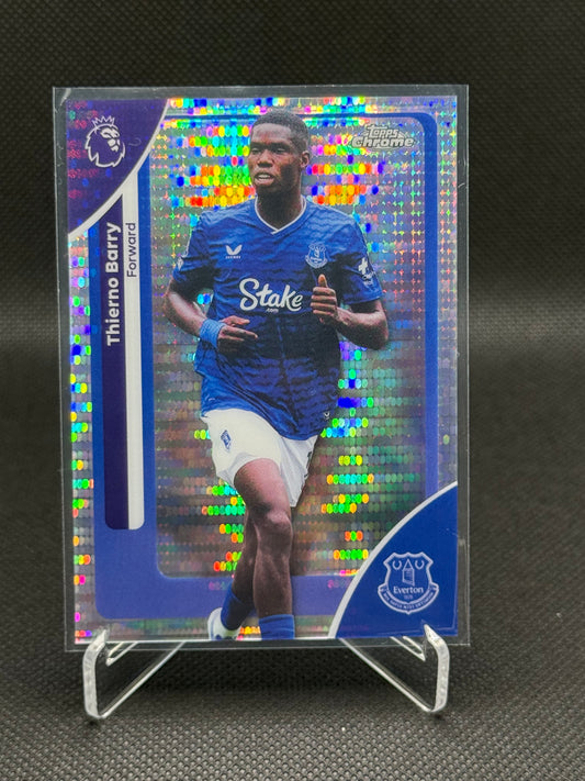 Thierno Barry – Topps Chrome Refractor