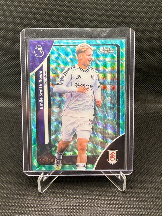 Emile Smith Rowe – Topps Chrome Blue Refractor 126/199