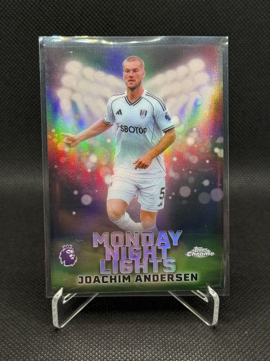 Joachim Andersen – Monday Night Lights Insert – Topps Chrome