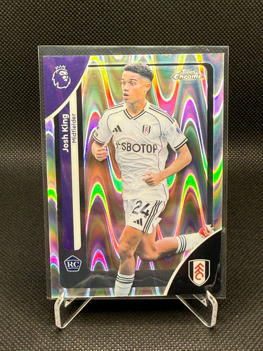Josh King – Topps Chrome RayWave Refractor – RC