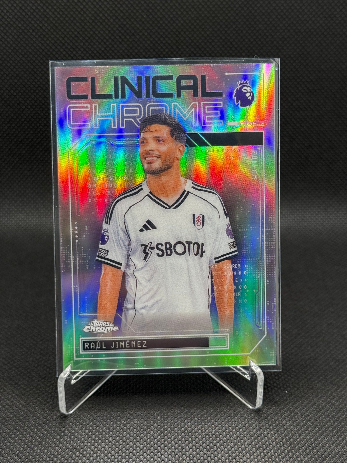 Raúl Jiménez – Clinical Chrome Insert – Topps Chrome