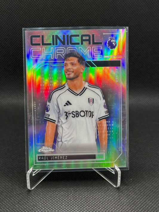 Raúl Jiménez – Clinical Chrome Insert – Topps Chrome