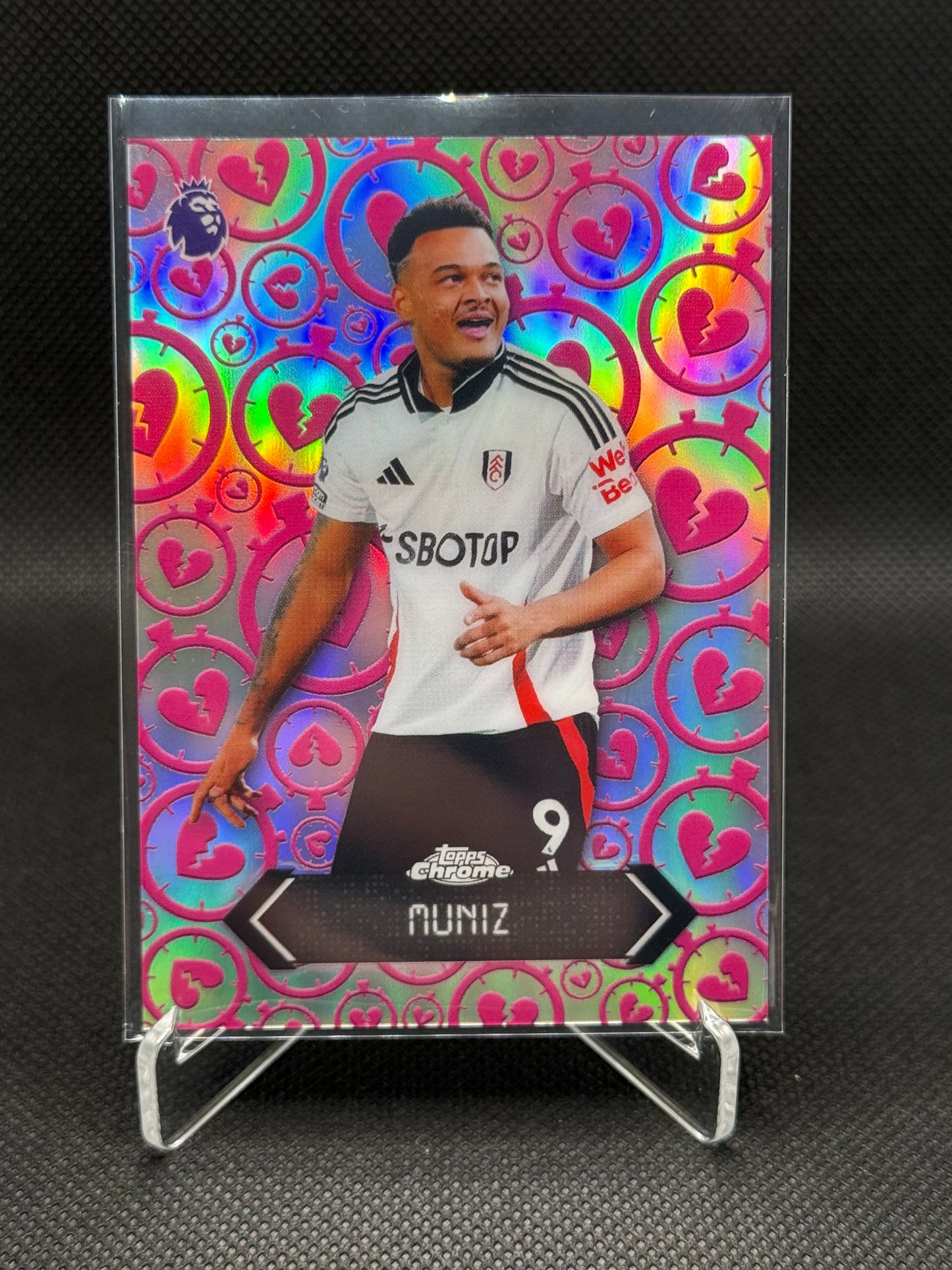 Rodrigo Muniz – Stoppage Time Heartbreaker Insert – Topps Chrome