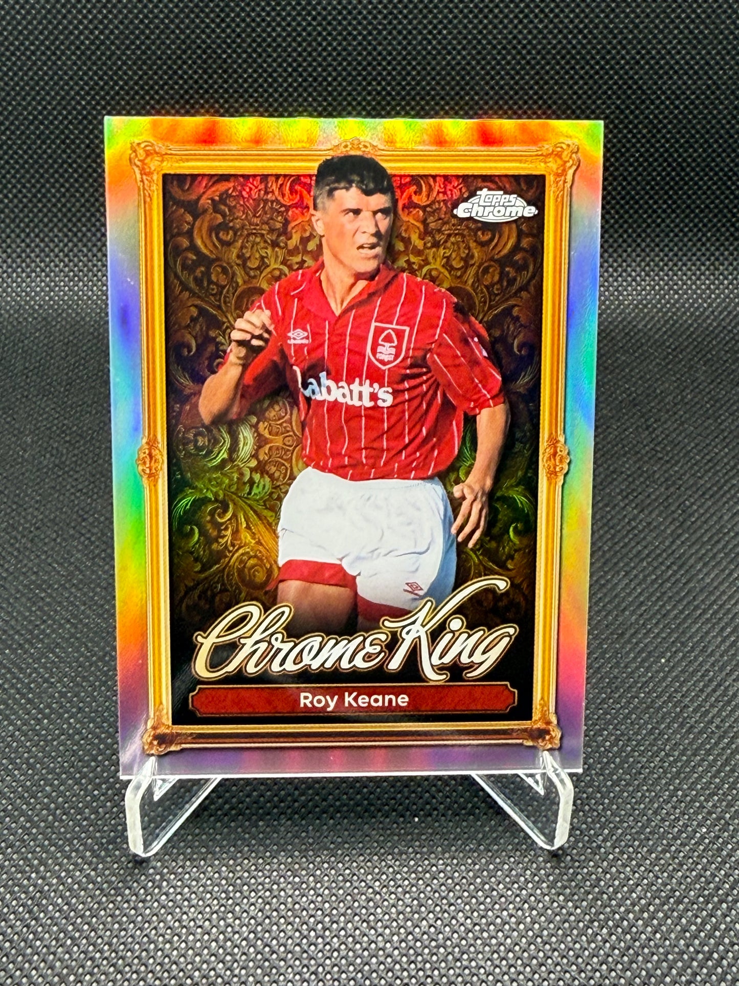 Roy Keane – Chrome King Insert – Topps Chrome