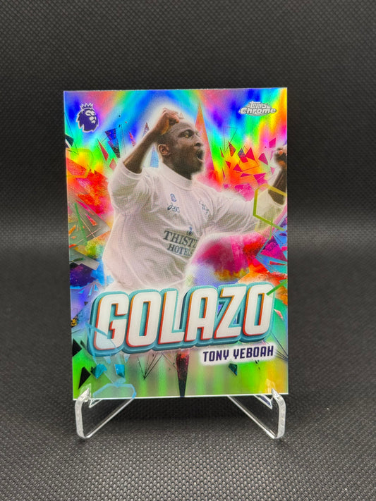 Tony Yeboah – Golazo Insert – Topps Chrome